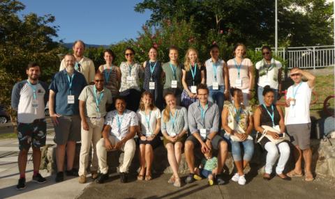 Representatives at the conference from SIF, GIF, UniSey IBC, TRASS, SNPA, Fregate Island and various universities conducting collaborative research in Seychelles 